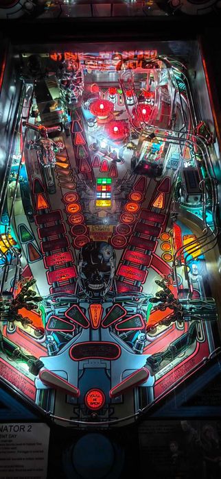 Pinball Flipper Terminator 2 Judgement day