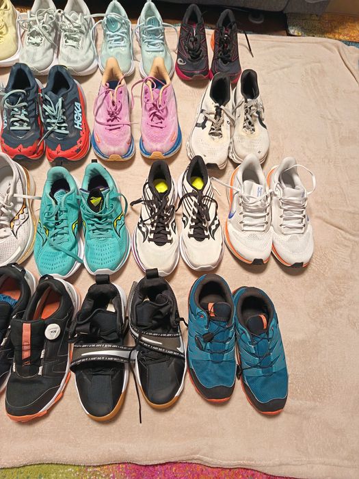 Lot adidași Hoka Asics Nike Altra