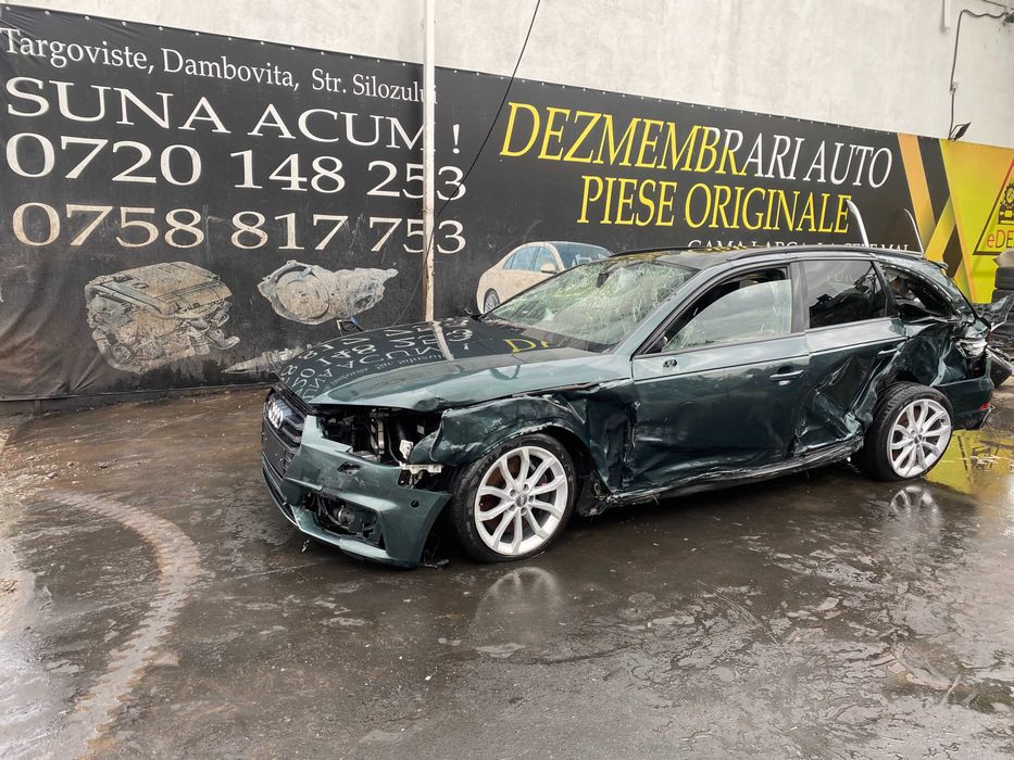 Dezmembrez Audi S4 Avant 3.0 TFSI EA839/usa/evacuare/motor/cutie/jante/interior/volan/navi/grila/stopuri/faruri