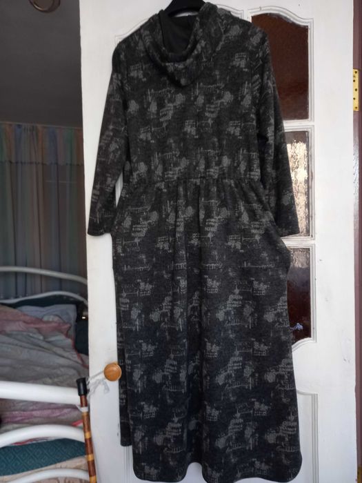 Платье тёплое , самопошив