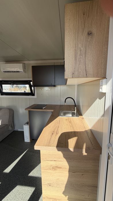 Tiny House / Container Modular 21mp Off-Grid – Mobilat, Fotovoltaic Deye, Latime 3m