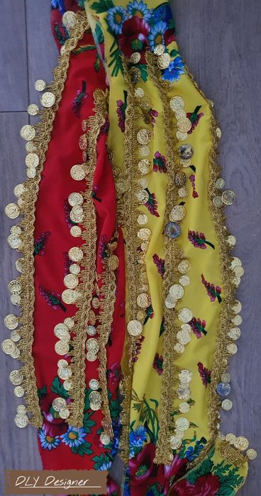 Eșarfe gipsy cu bănuți