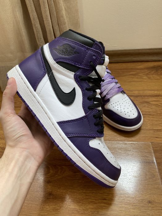 Jordan 1 court purple 41