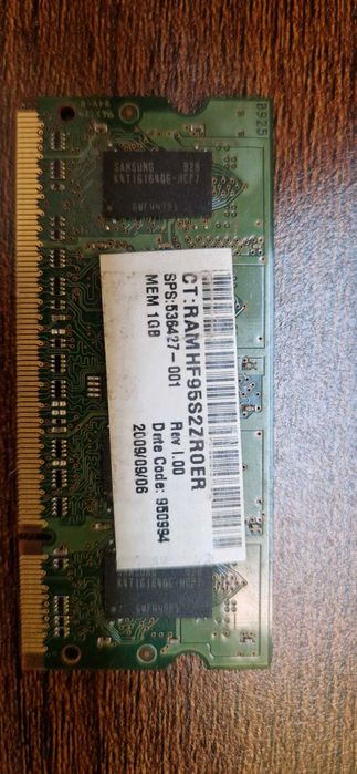 Memorie RAM Laptop Samsung 1GB