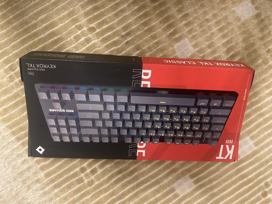 Red square keyrox tkl classic