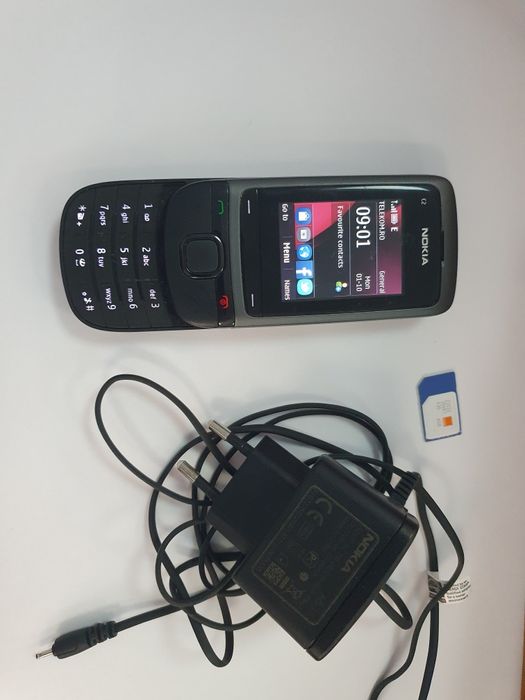 Telefon Nokia C2-05 butoane taste necodat seniori sanie