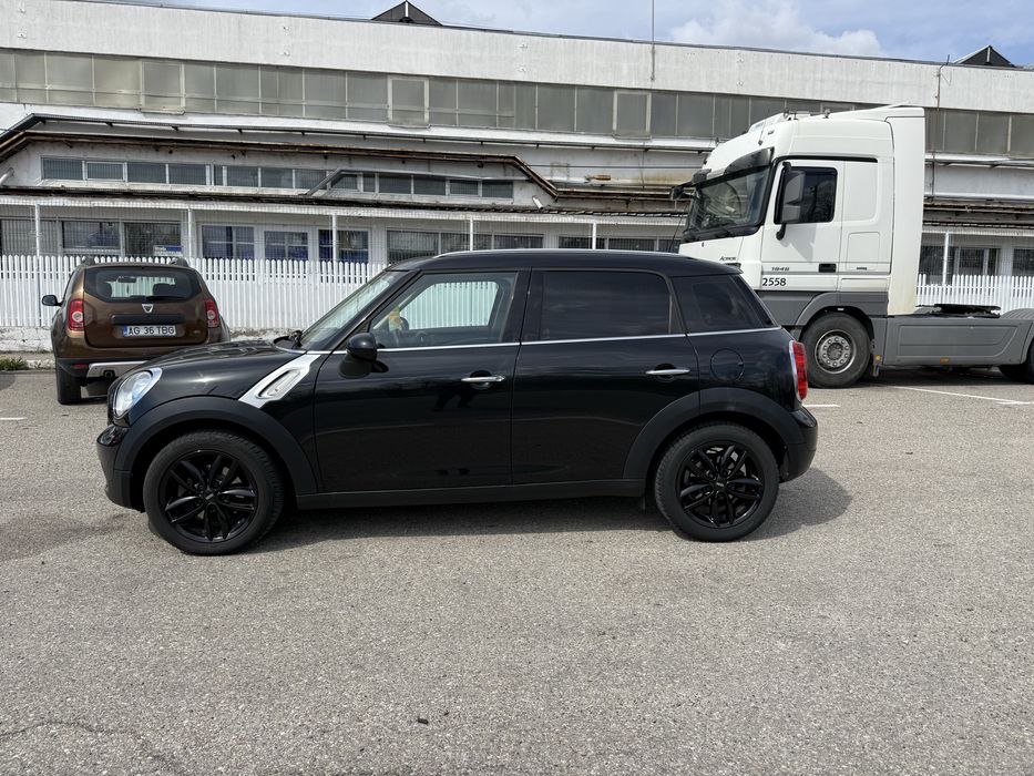 Mini countryman negru euro 6 - 1,6 tdi  - 6 tr - mot bmw