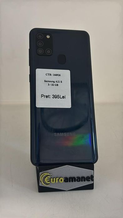 Telefon mobil Samsung Galaxy A21s, Dual SIM, 32GB, 4G -A-