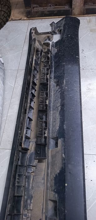 Пластиковая накладка порога Мерседес ML164