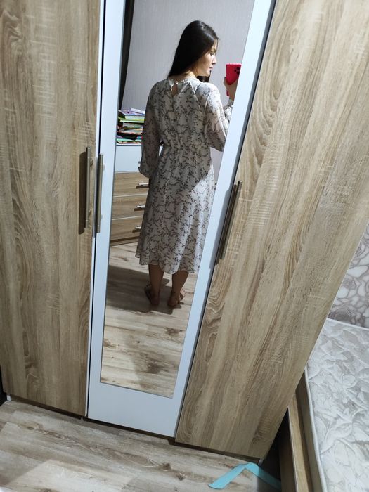 Платье из шифона размер 46