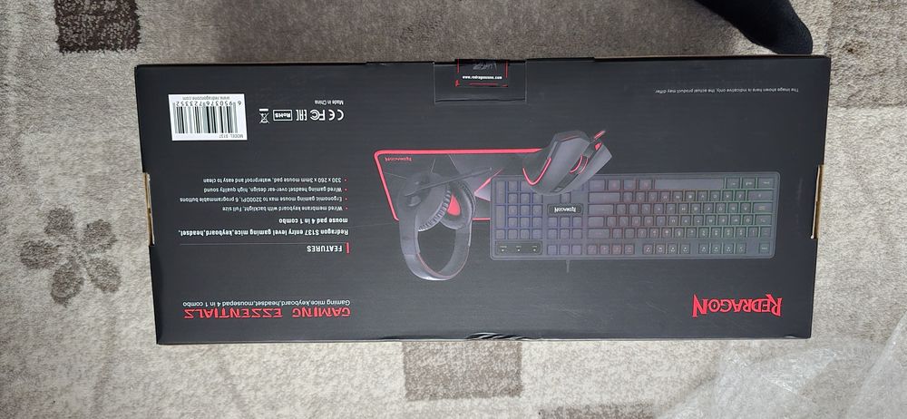Kit gaming red dragon