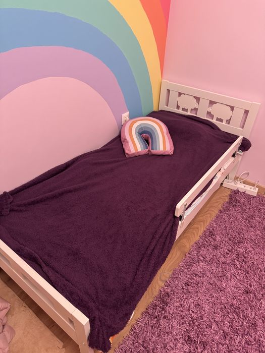 Легло Kritter с рамка, матрак, чаршафи