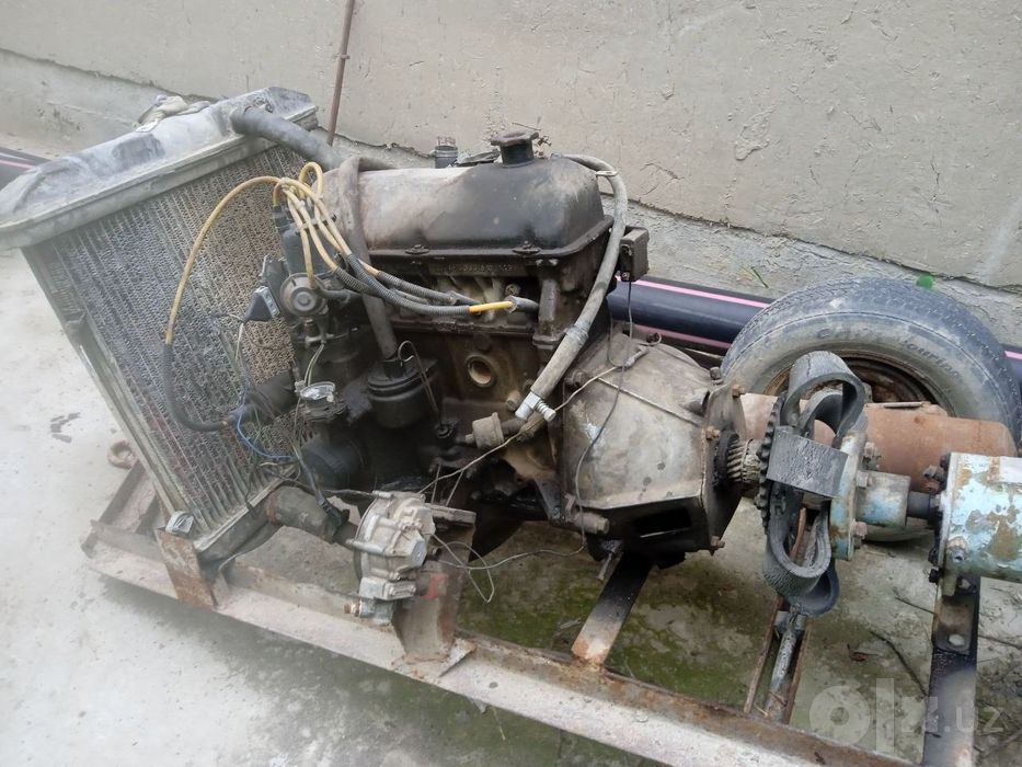 Mashina motoridan suv nasos