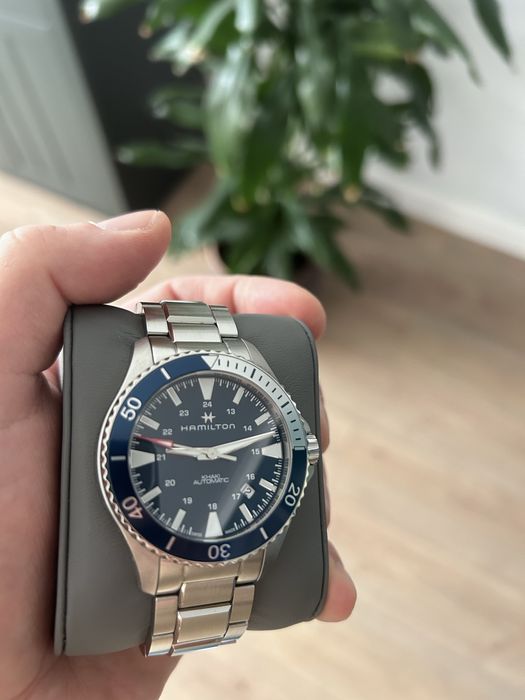 Ceas Hamilton Navy Khaki