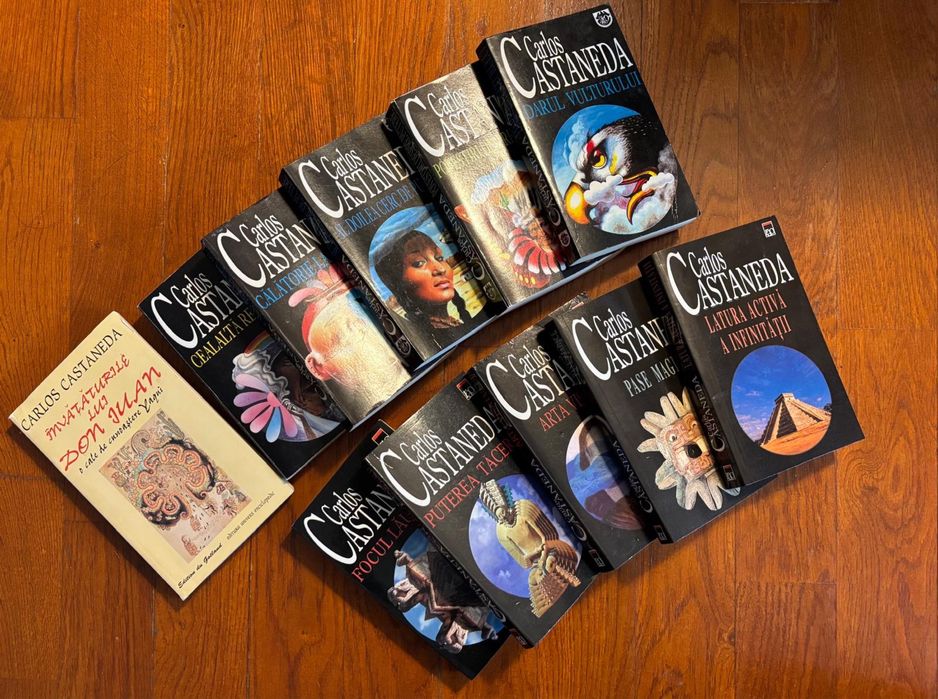 Colectie carti Carlos Castaneda