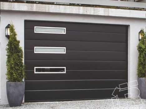 Гаражные ворота с установкой