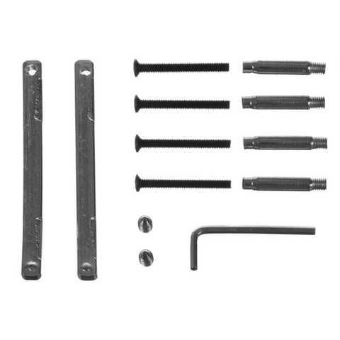 Черна дръжка за интериорна врата / Дръжки за врати - черен мат