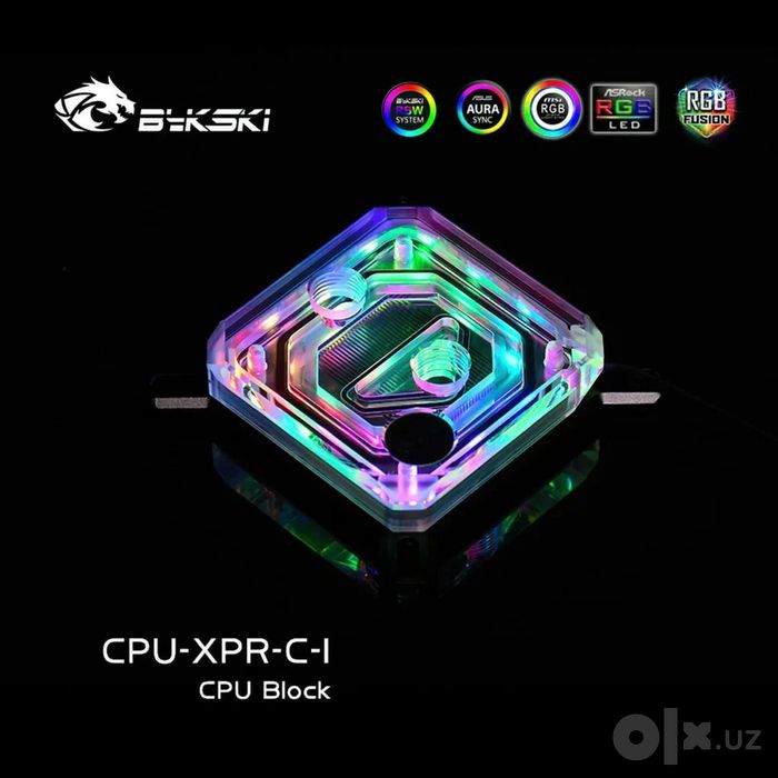 Водоблок на CPU Intel кастомная охлаждения Bykski XPR-C