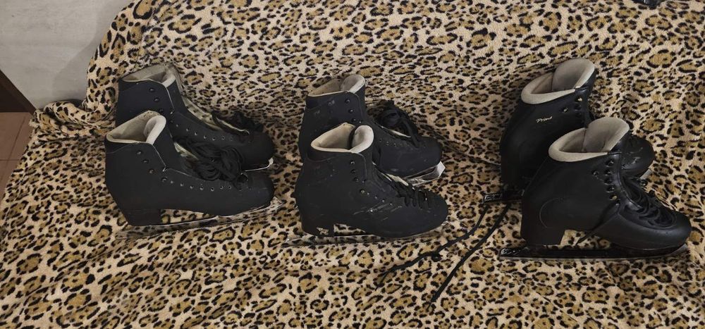 3 чифта професионални кънки за пързаляне