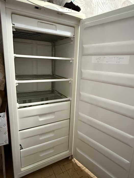 Морозильник в рабочем состоянии