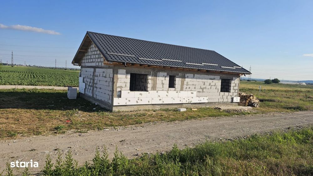 Casa in constructie de vanzare, 124 mp, zona Nord