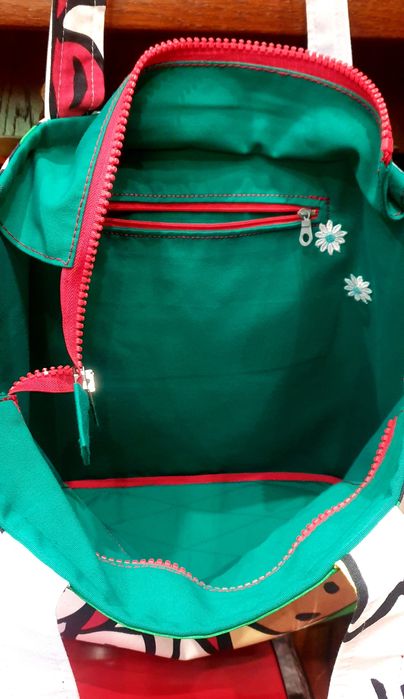 Голяма чанта от  плат