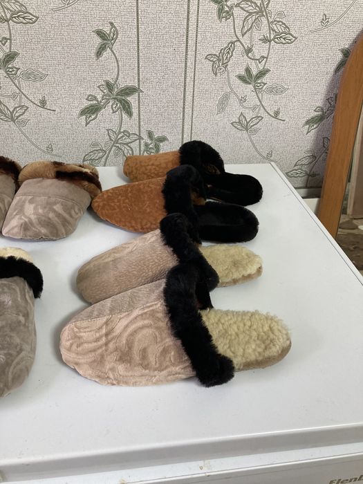 Тапочки меховые