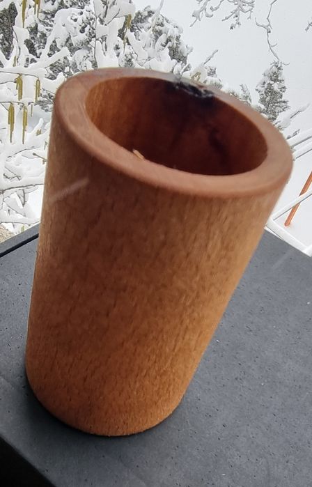 Дървени вази- ръчна изработка