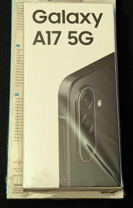 НОВ Samsung Galaxy A17 5G + 3г. ГАРАНЦИЯ + ПОДАРЪЦИ