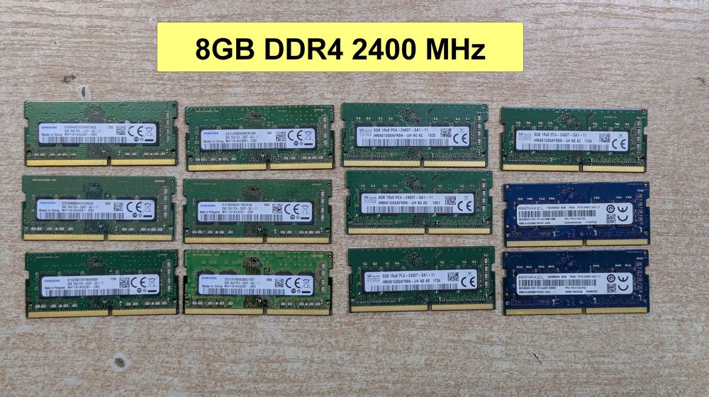 8GB - 16GB - 32GB DDR4/DDR3 RAM памет за лаптоп (SO-DIMM) и настолен SSD NVMe PCIe 2.5" SATA + Гаранция