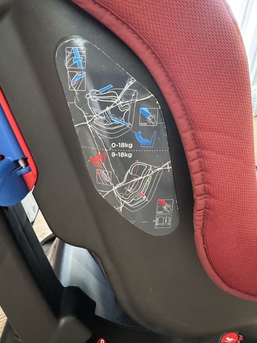 Детское автокресло от 0 до 18 кг.