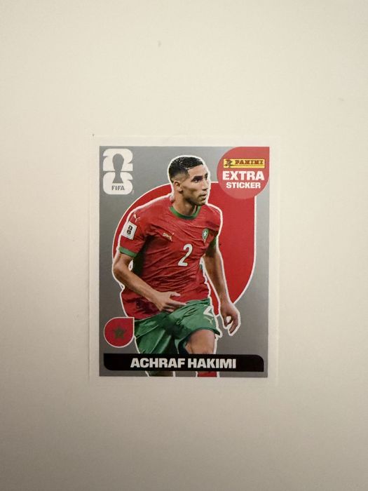 Extra sticker Achraf Hakimi Silver