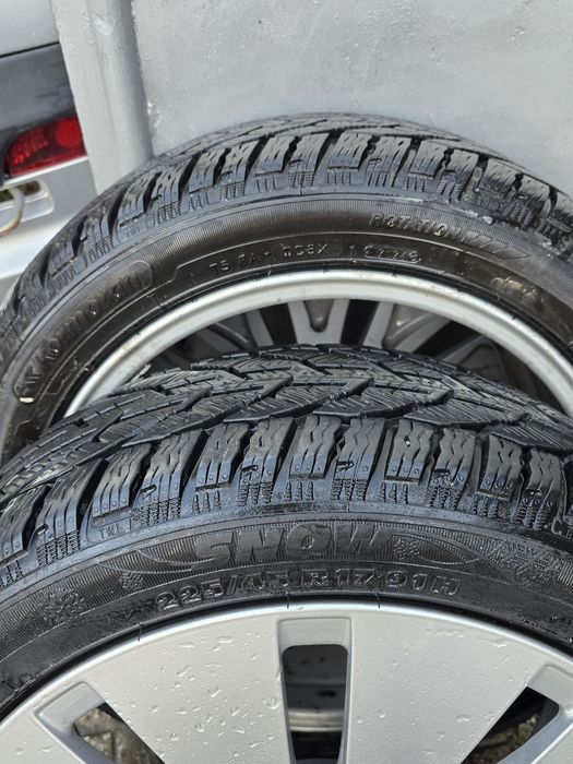 Гуми и джанти 17" Mercedes 5x112 W204