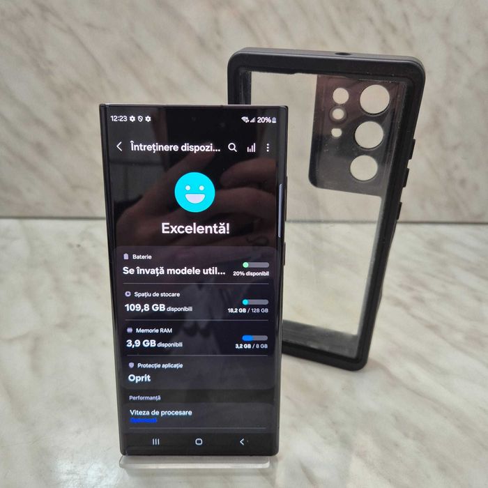 Telefon Samsung S22 Ultra 5G Negru 256GB 12gb Zeus Amanet 33845