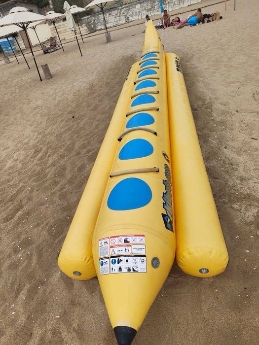 Водни атракциони. Ринг , банан за дърпане и други.