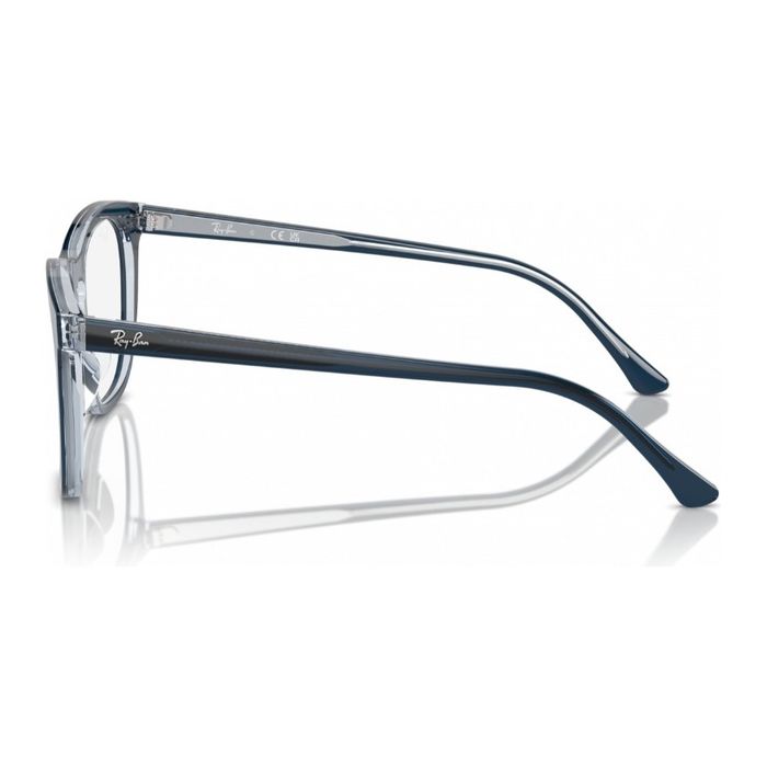 Ray-Ban RX2210V 8324 Blue on Transparent Blue - Unisex Optical Frames 51mm