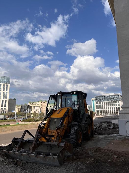 Услуги экскаватора и погрузчика