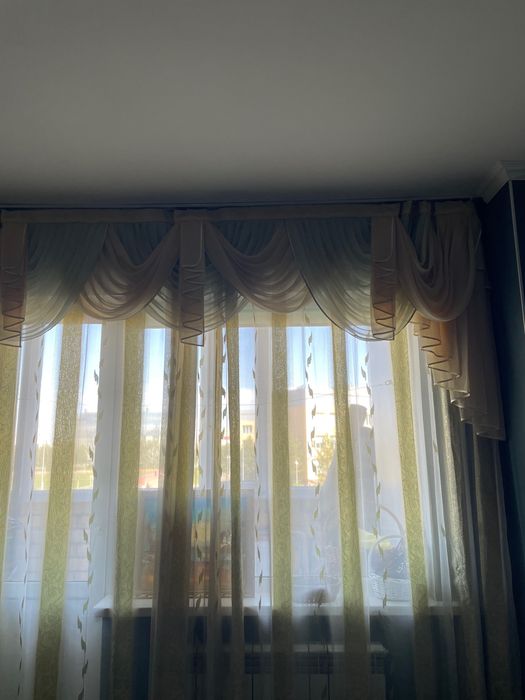 Тюль в зал (комплект)