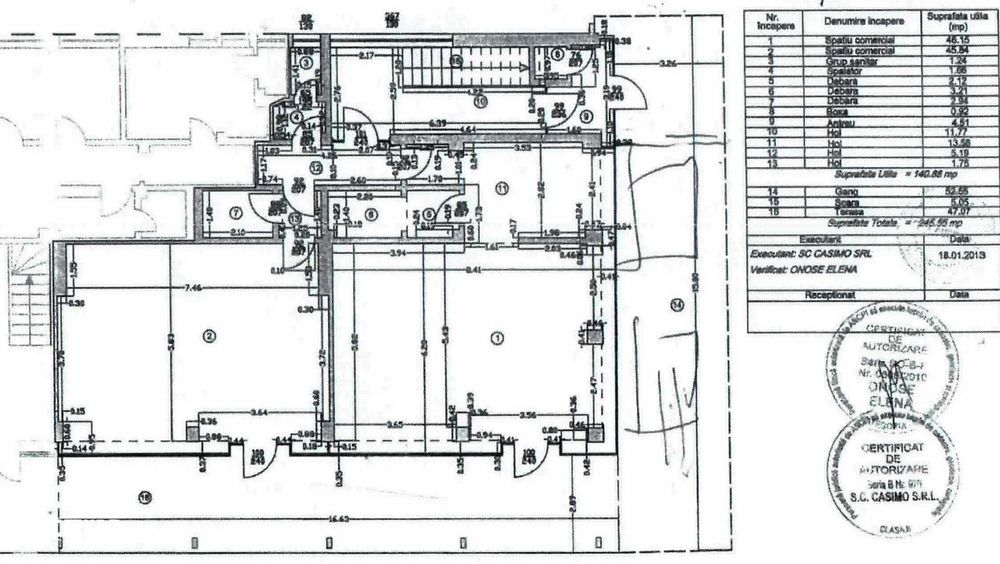 Floreasca spatiu comercial 245mp