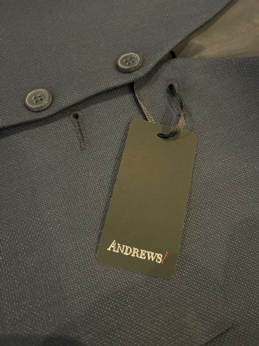 Andrews - Черен стилен мъжки елек Business Regular