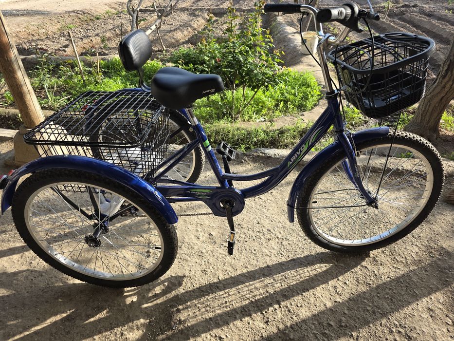 3 гилдиракли велосипед, Заводской, янги