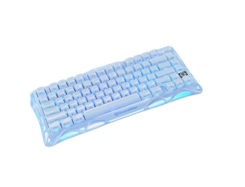 ; Клавиатура Gravastar Mercury K1 (Ice Blue)