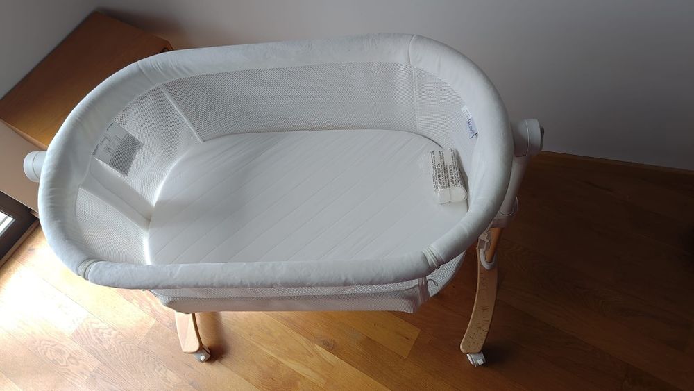 Pret fix. Patut co-sleeper, BabyGo, 2 in 1 Amila, Creme