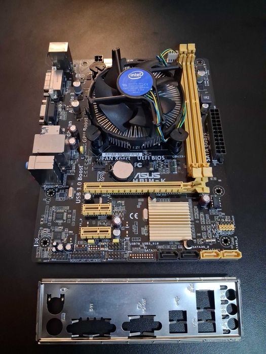 Kit placa de baza Asus + procesor i3 + cooler
