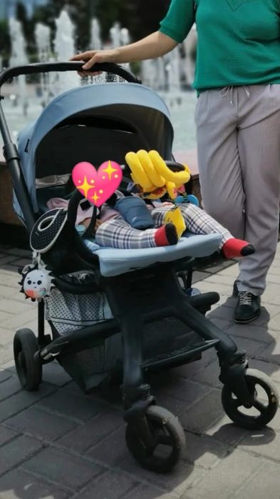 Коляска Easywalker 2 в 1 (люлька + прогулочный блок)