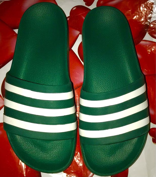 Papuci Adidas,  nr. 39, culoare verde