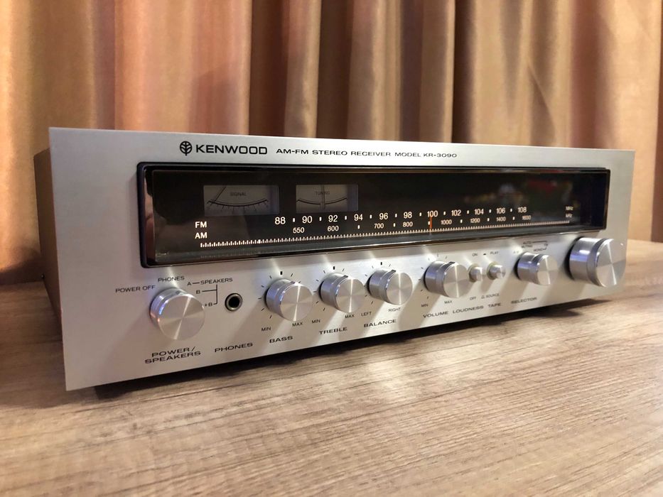 Kenwood KR-3090 aplituner, vintage, japan