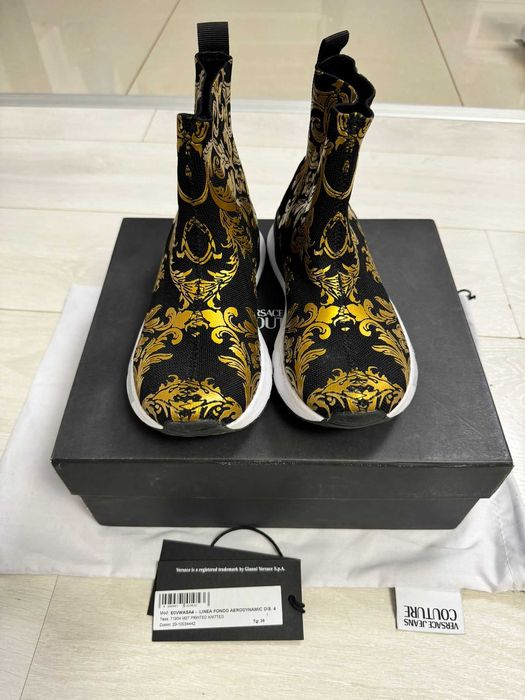 Cizme Versace Jeans Couture originale, nr 36, ca si noi