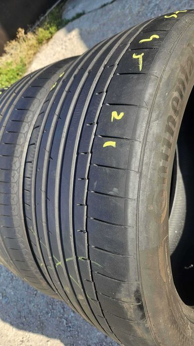 SET 4 Anvelope Vara 275/45 R21 +315/40 R21 Continental Sport Contact 6 MO (Mercedes Original GLE-GLS, etc) 111Y | DOT 2023 | Pret/buc