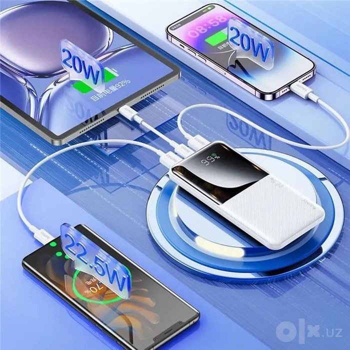 PowerBank Hoco, Remax, Borofone 10 000 mAh, 20 000 mAh, Повербанк